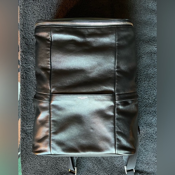 Saint Laurent Sid Leather Backpack - Picture 2 of 13